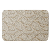 Tapis De Bain Neutral Beige Gold Botanical Leaf William Morris (Devant)