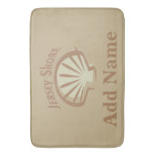 Tapis De Bain New Jersey Shore, ajouter du texte (devant Vertical)