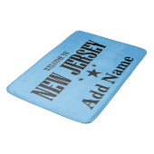 Tapis De Bain New Jersey Shore, ajouter du texte (Angle)
