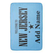 Tapis De Bain New Jersey Shore, ajouter du texte (devant Vertical)