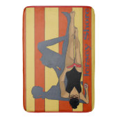 Tapis De Bain New Jersey Shore, ajouter du texte (devant Vertical)