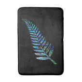 TAPIS DE BAIN NEW ZEALAND FERN SIMPLE PAUA (Devant (Vertical))