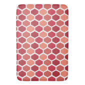 Tapis De Bain Nid d'abeille en rouges (devant Vertical)