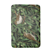 Tapis De Bain Nightingales dans l'olivier 3 (Devant (Vertical))