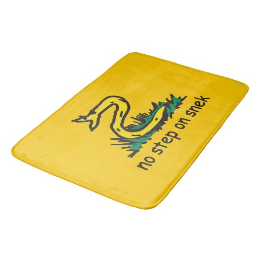 Tapis De Bain No step on snek memes (Angle)