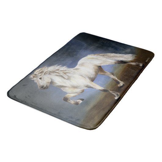 Tapis De Bain Nobilité tolérant le cheval islandais (Angle)