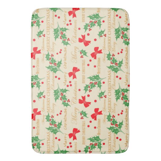Tapis De Bain Noël (devant Vertical)