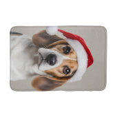 Tapis De Bain Noël beagle (Devant)