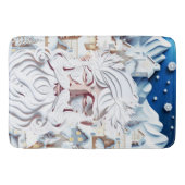 TAPIS DE BAIN NOËL BLANC (Devant)