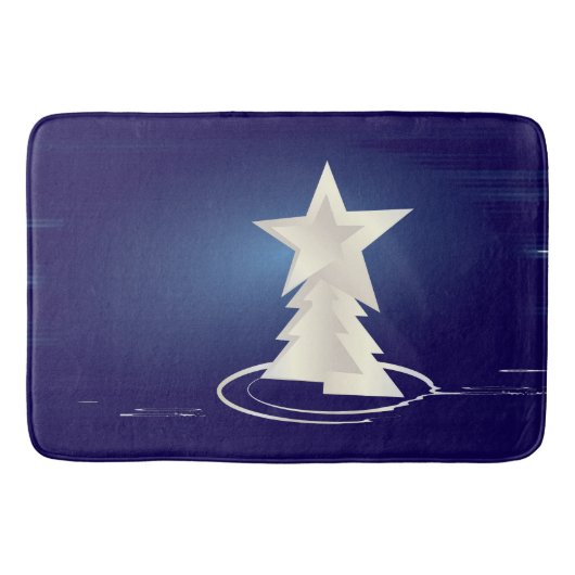 Tapis De Bain Noël blanc (Devant)