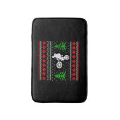 Tapis De Bain Noël BMX (Devant (Vertical))
