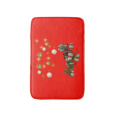 Tapis De Bain Noël chic (Devant (Vertical))