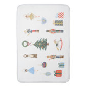 Tapis De Bain Noël de Noël de Noël de Nutcracker (devant Vertical)