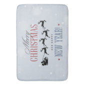 Tapis De Bain Noël de Santa and his Flying (devant Vertical)