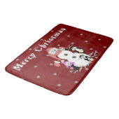 Tapis De Bain Noël des neiges et des pingouins (Angle)