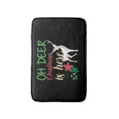 Tapis De Bain noël dire cerf noël orignal dire (Devant (Vertical))