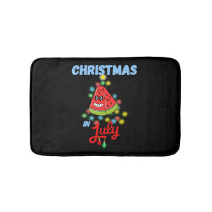 Tapis De Bain noël en juillet amusant watermelon design été