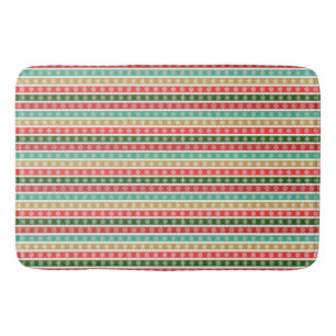 Tapis De Bain Noël Festif motifs et couleurs