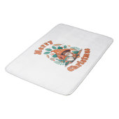 Tapis De Bain Noël Gnome Rétro (Angle)