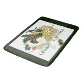Tapis De Bain Noël Joyeuses Fêtes (Angle)