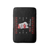 Tapis De Bain Noël Meowy, Amoureux des chats Joyeux Noël (Devant (Vertical))