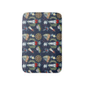Tapis De Bain Noël nautique (Devant (Vertical))