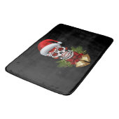 Tapis De Bain Noël Père Noël Jour Du Crâne Sugar Morts (Angle)