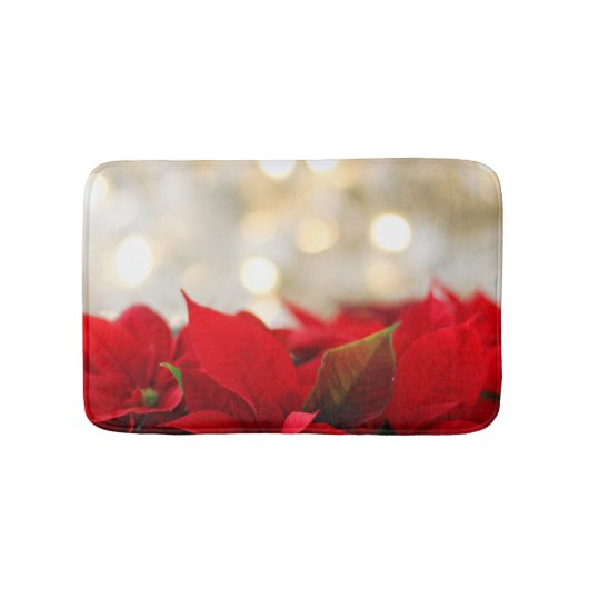 Tapis De Bain Noël Poinsettia (Devant)