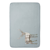 Tapis De Bain Noël Russe Pine de Cerf Vert (devant Vertical)