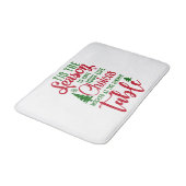 Tapis De Bain Noël saison de design de choix (Angle)