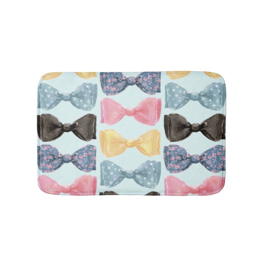 Tapis De Bain Nœuds Papillons (Devant)