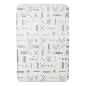 Tapis De Bain Noir Blanc magnifique Motif géométrique moderne (devant Vertical)