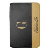 Tapis De Bain Noir d'or (devant Vertical)