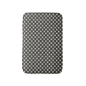 Tapis de bain noir et beige (Devant (Vertical))