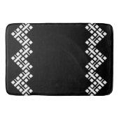 Tapis De Bain Noir et blanc (Devant)