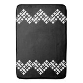 Tapis De Bain Noir et blanc (devant Vertical)
