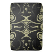 Tapis De Bain noir et or (devant Vertical)