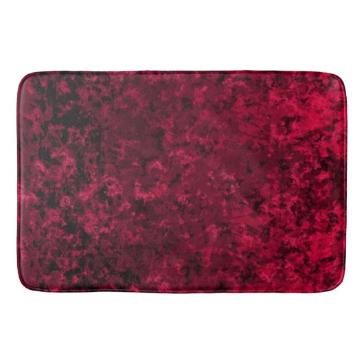 Tapis De Bain Noir et rouge (Devant)