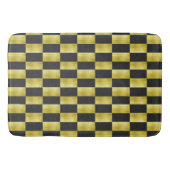 Tapis De Bain Noir-IV-Panneau-Doré (Devant)