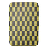 Tapis De Bain Noir-IV-Panneau-Doré (devant Vertical)