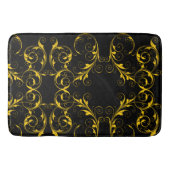 Tapis De Bain Noir & Or (Devant)
