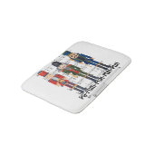 Tapis De Bain Noisette de Noël (Angle)