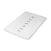 Tapis De Bain Nom classique (ou mot) (Angle)