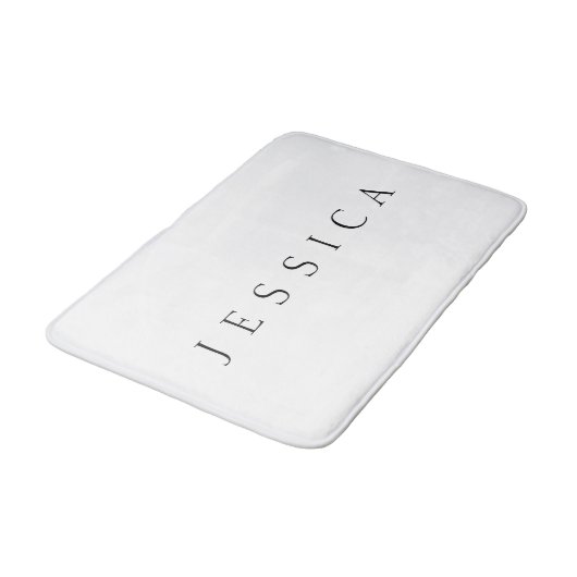 Tapis De Bain Nom classique (ou mot) (Angle)