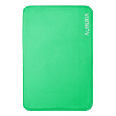 Tapis De Bain nom de couleur vert aurora (devant Vertical)