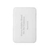 Tapis De Bain Nom de l'hôtel ou de l'hébergement (Devant (Vertical))