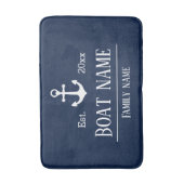 Tapis De Bain Nom du bateau (Devant (Vertical))