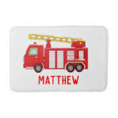 Tapis De Bain Nom du camion-feu Bath Mat (Devant)