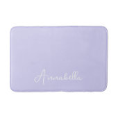 Tapis De Bain Nom élégant Purple Lavender (Devant)