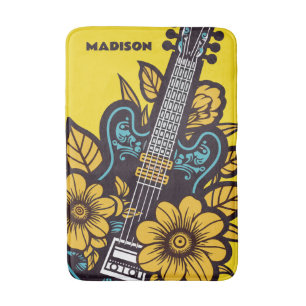 Tapis De Bain Nom et couleur personnalisés